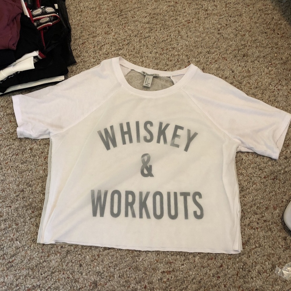 White Crop Top